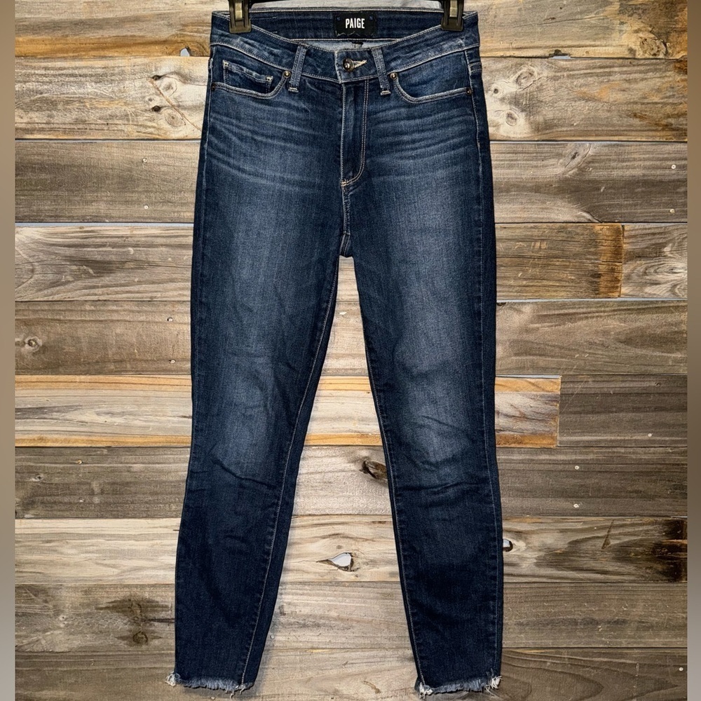 PAIGE- Hoxton Ankle Raw Hem- size 25 - Picture 4 of 10